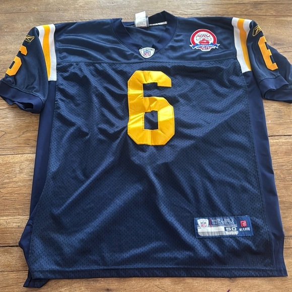 Reebok New York Jets Jersey Mark Sanchez NFL 50th Anniversary Edition - Picture 1 of 9